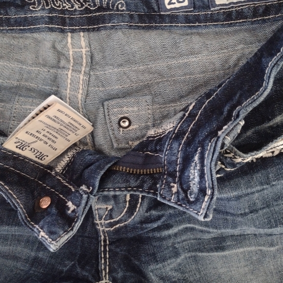 NWOT MISS ME JE5836B7R BOOTCUT SIZE 28 WITH BLING 💞💞💞💞 - Picture 10 of 15